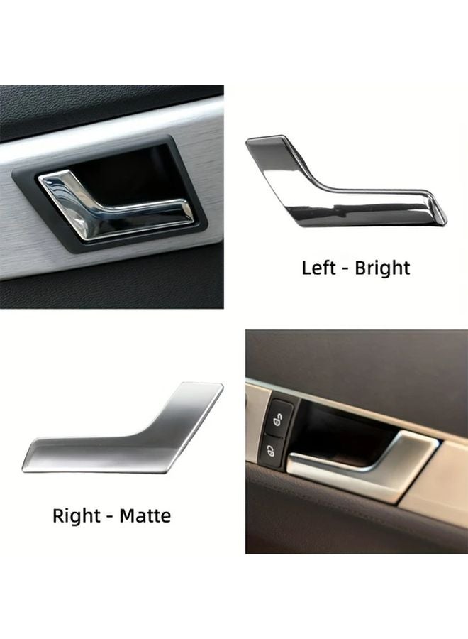 Mercedes Benz C Class W204 GLK300 X204 Door Handle Left Matte Chrome Replacement - Image 3